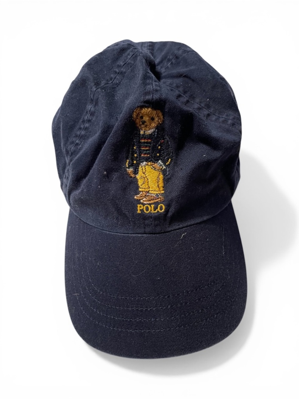 Polo by Ralph Lauren Navy Baseball Cap with Polo Bear Embroidery